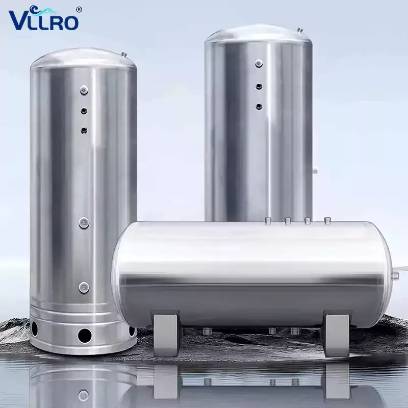 Tanque de pressão de aço inoxidável bem